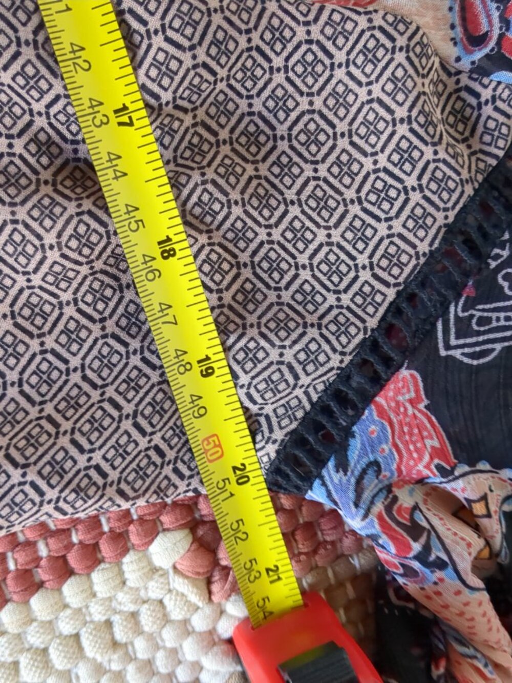 Long Sleeved Multi Color Casual Blouse - Picture 12 of 14